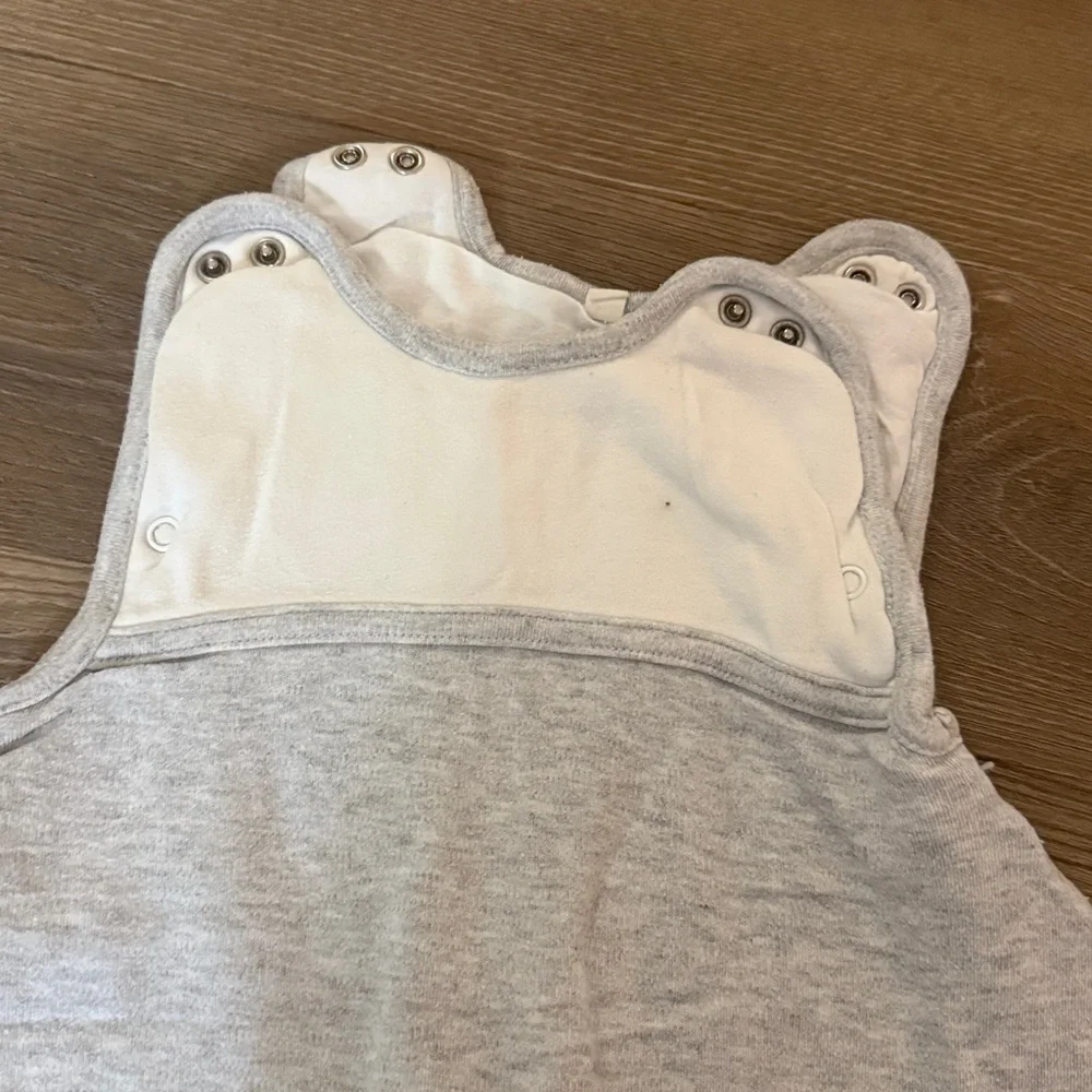 Mori Clever Year Round Sleep Sack 1.5 TOG grey- 2m-2T